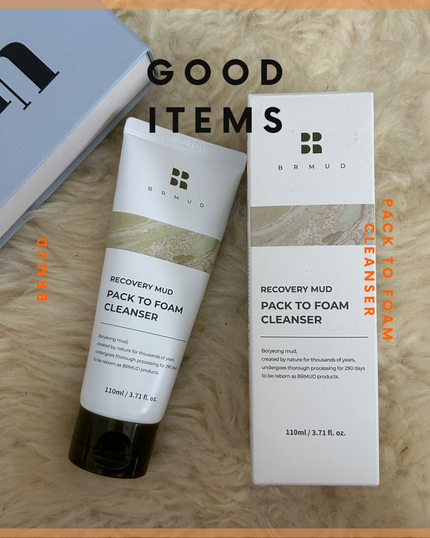 リカバリーマッドバックツーフォームクレンザー/BRMUD/洗顔フォームを使ったクチコミ(1枚目)