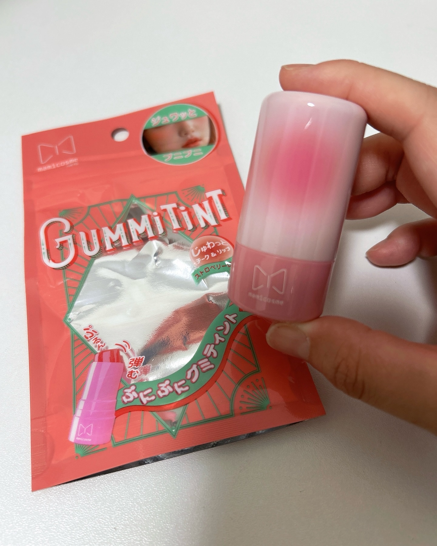 mamicosme グミティント/mamicosme/リップティントを使ったクチコミ（2枚目）