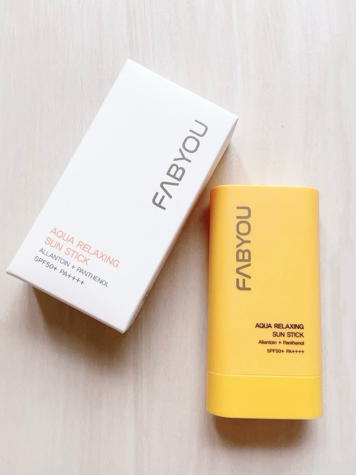 アクアリラクシングサンスティック/FABYOU/日焼け止めスティックを使ったクチコミ（3枚目）