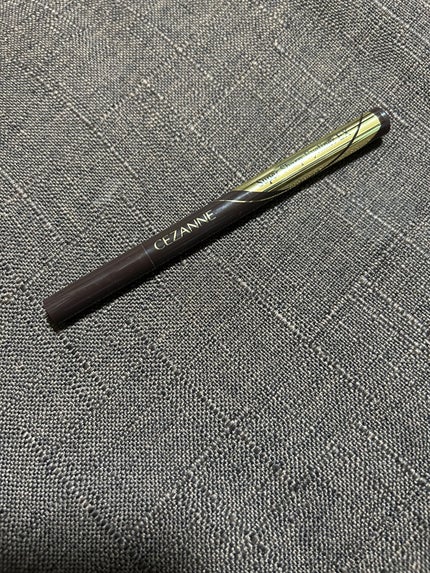 極細アイライナーEX/CEZANNE/リキッドアイライナーを使ったクチコミ(1枚目)