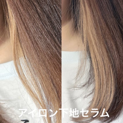 リーゼ ブリーチヘア用 アイロン下地セラム/リーゼ/プレスタイリング・寝ぐせ直しを使ったクチコミ(4枚目)