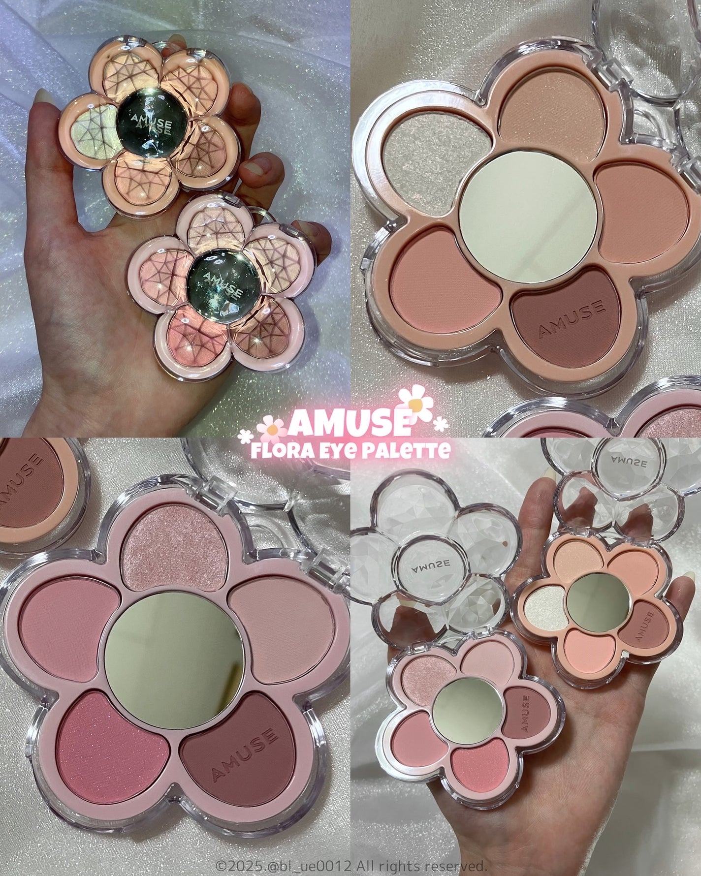フローラアイパレット/AMUSE/アイシャドウを使ったクチコミ(1枚目)