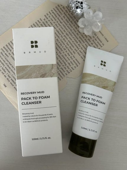 リカバリーマッドバックツーフォームクレンザー/BRMUD/洗顔フォームを使ったクチコミ(1枚目)