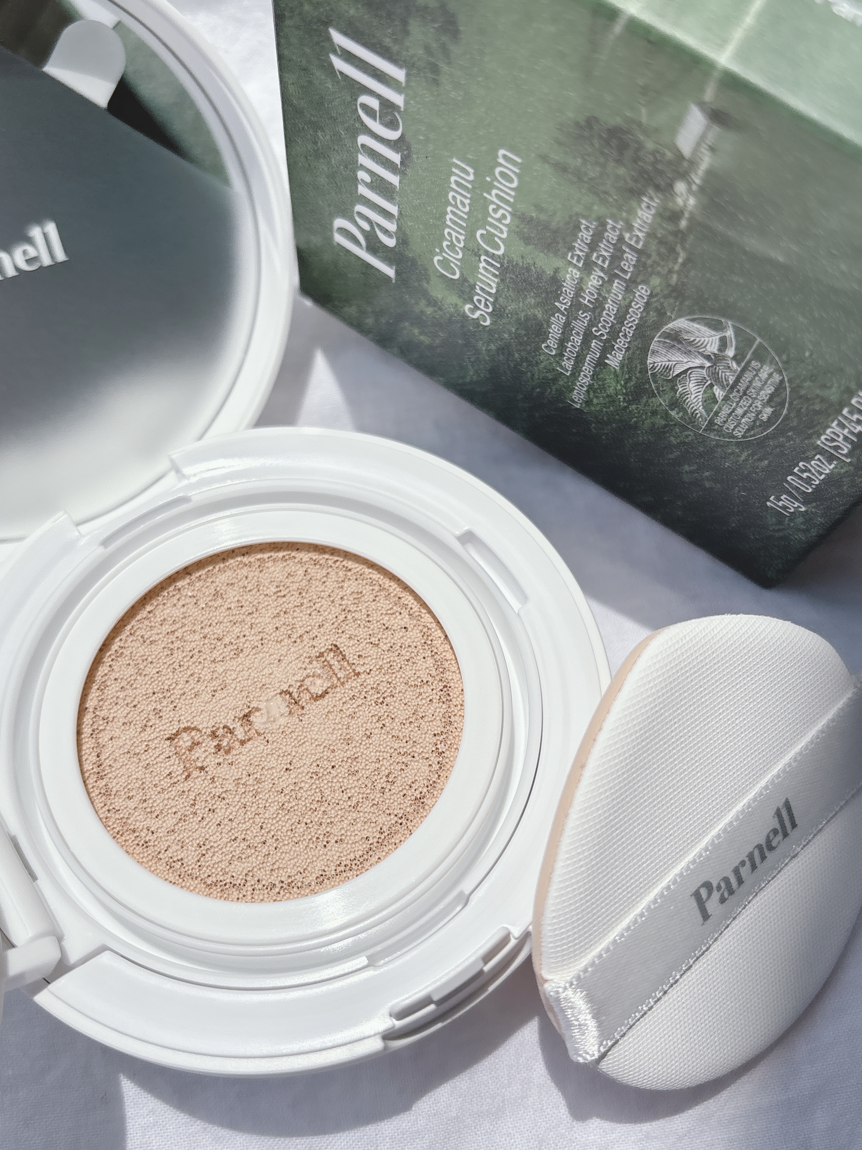 シカマヌ　セラム　クッションファンデ/parnell/クッションファンデーションを使ったクチコミ（1枚目）