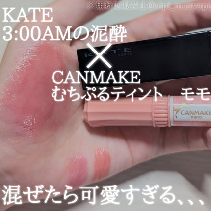 むちぷるティント/キャンメイク/リップティントを使ったクチコミ(1枚目)