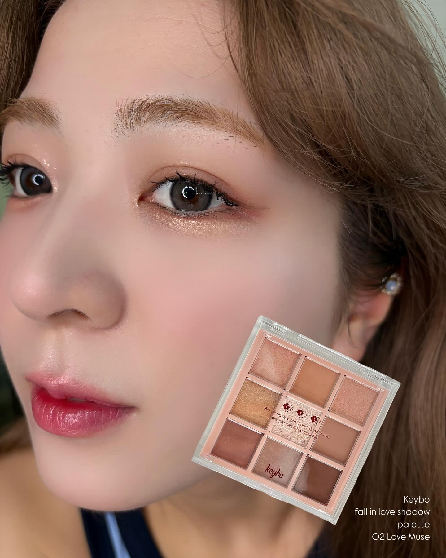 KEYBO FALL IN LOVE SHADOW PALETTE/keybo/アイシャドウパレットを使ったクチコミ（1枚目）