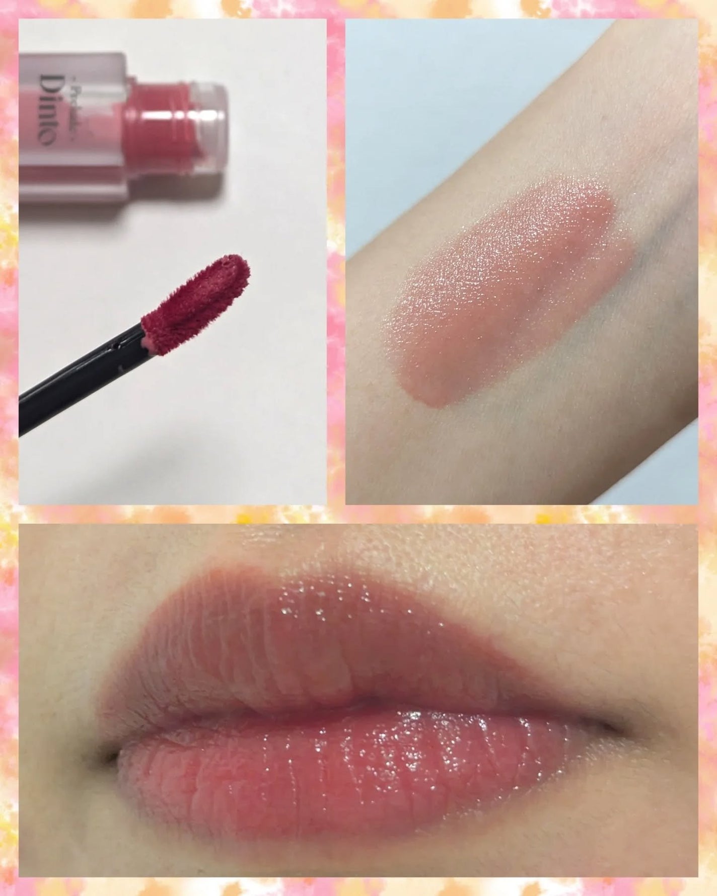 La Belle Rose Plumping Lip Tint/Dinto/口紅を使ったクチコミ(2枚目)