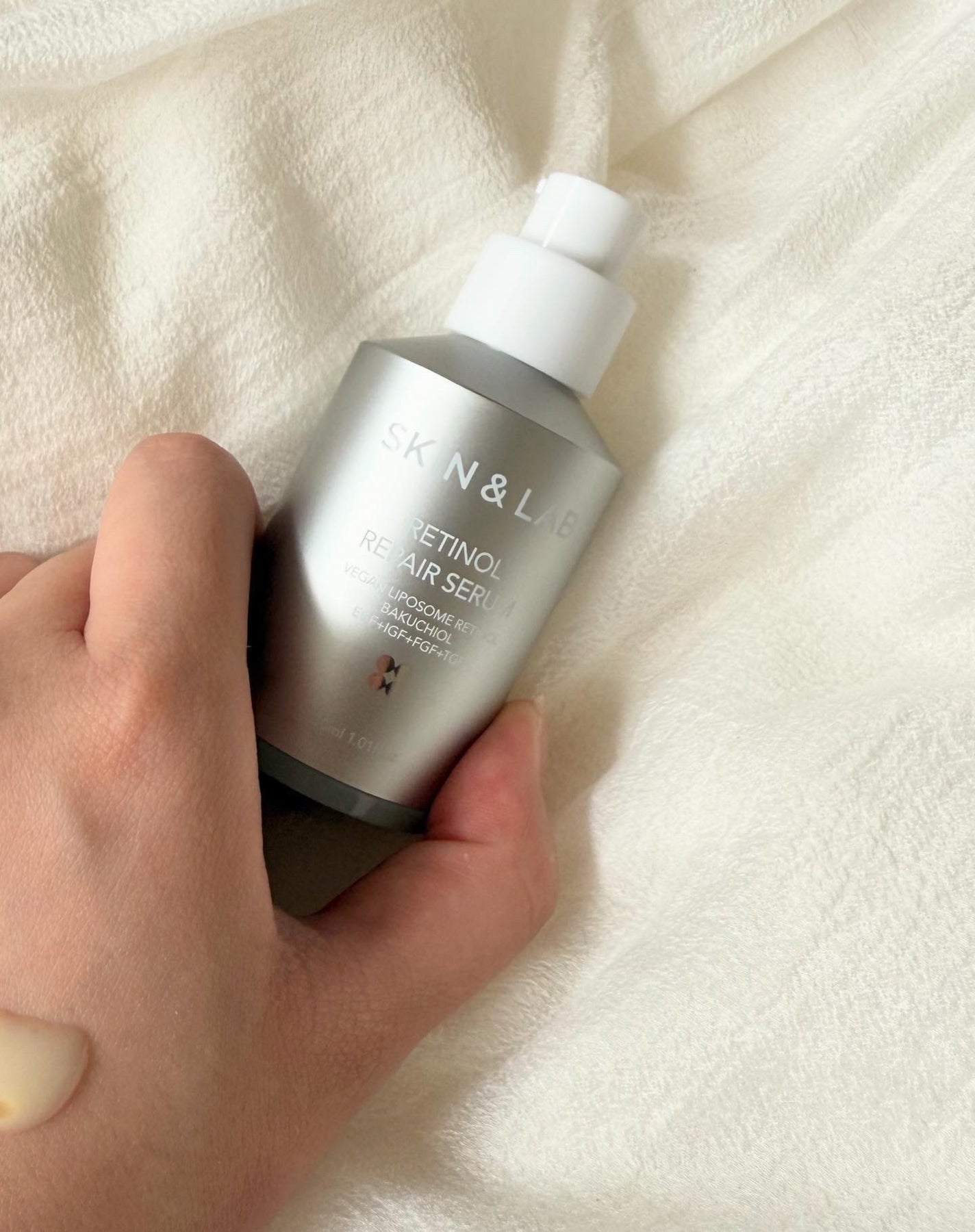 ヴィーガンリポソームレチノールセラム/SKIN&LAB/美容液を使ったクチコミ(3枚目)