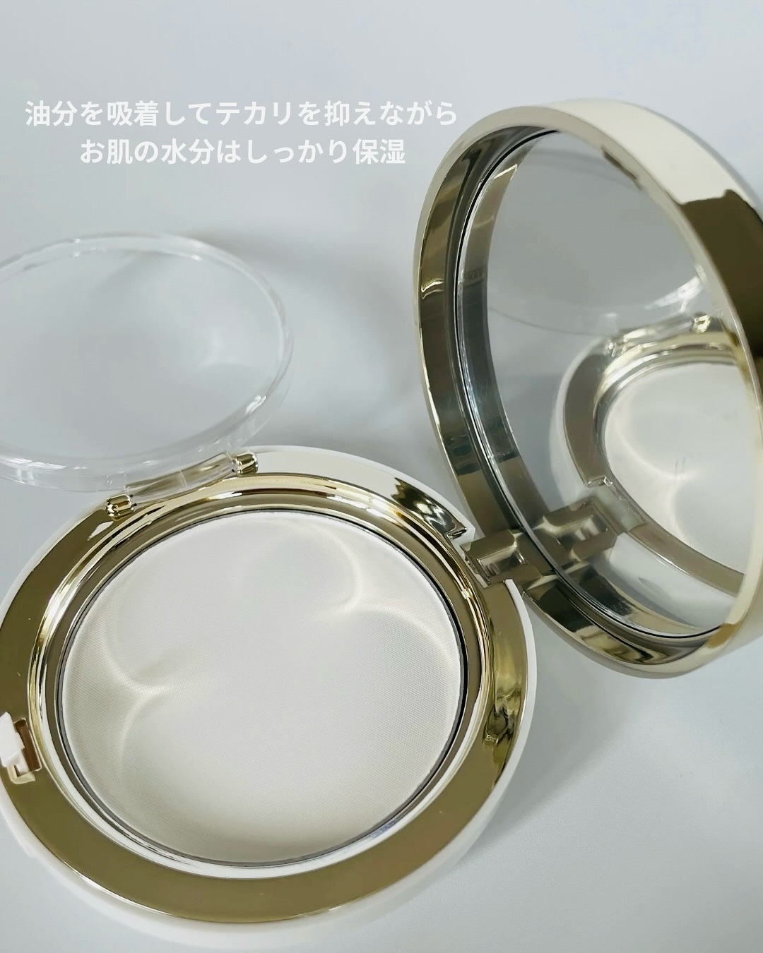 ハイドラセッティングパウダー/byLieto/プレストパウダーを使ったクチコミ（2枚目）