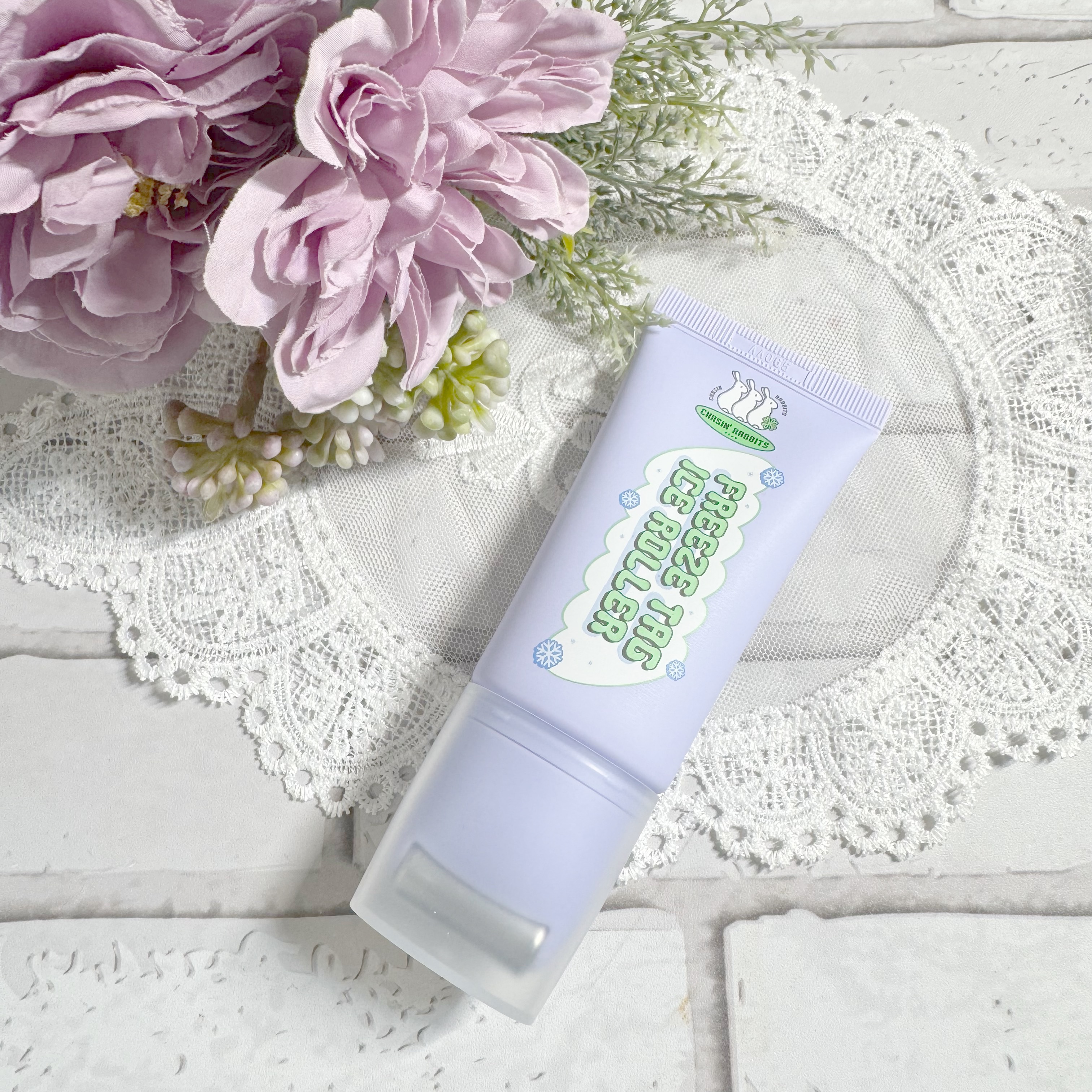 フリーズタグアイスローラー/CHASIN'RABBITS/美容液を使ったクチコミ（2枚目）