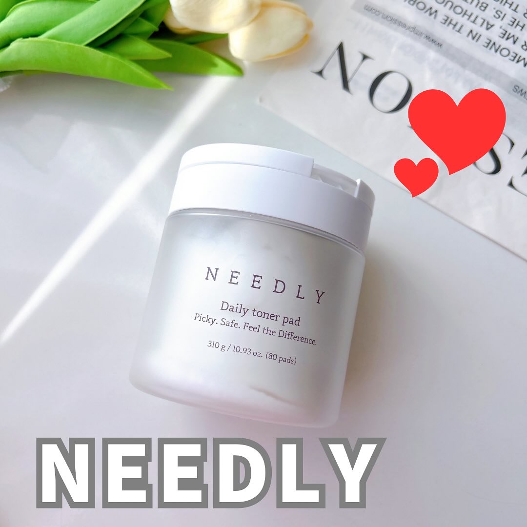 ⁡
⁡
皆さんにおすすめしたい商品を
紹介させていただきます(⑉>ᴗ<ﾉﾉﾞ
⁡
⁡
@needly_official 
@needly_official_jp 様の
  NEEDLY デイリートナーパット80枚入
⁡
ベタつきや刺激感がな