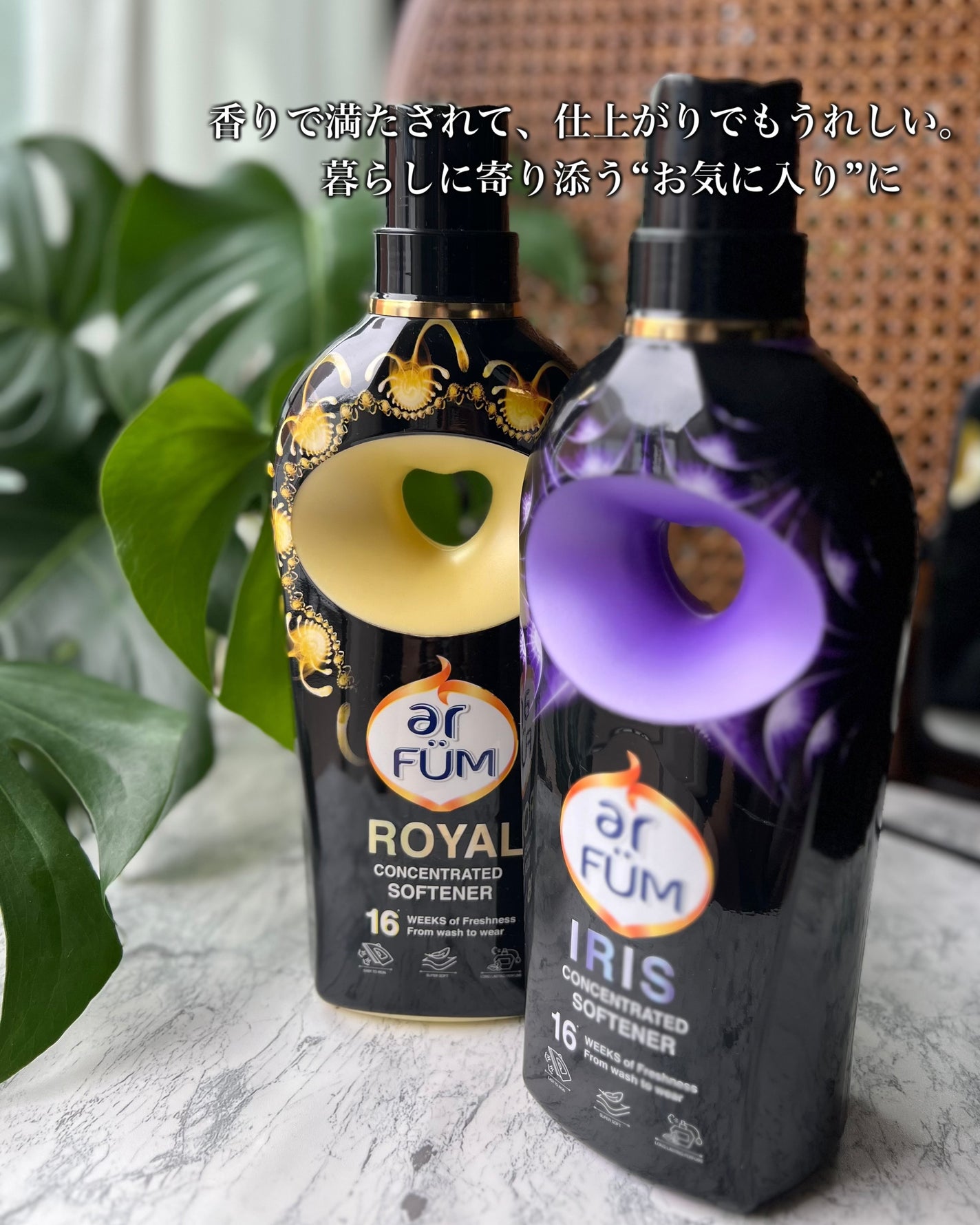 BLACK LABEL ロマンティック アイリス バニラ&カカオの優しい香り/arFUM/柔軟剤を使ったクチコミ(5枚目)