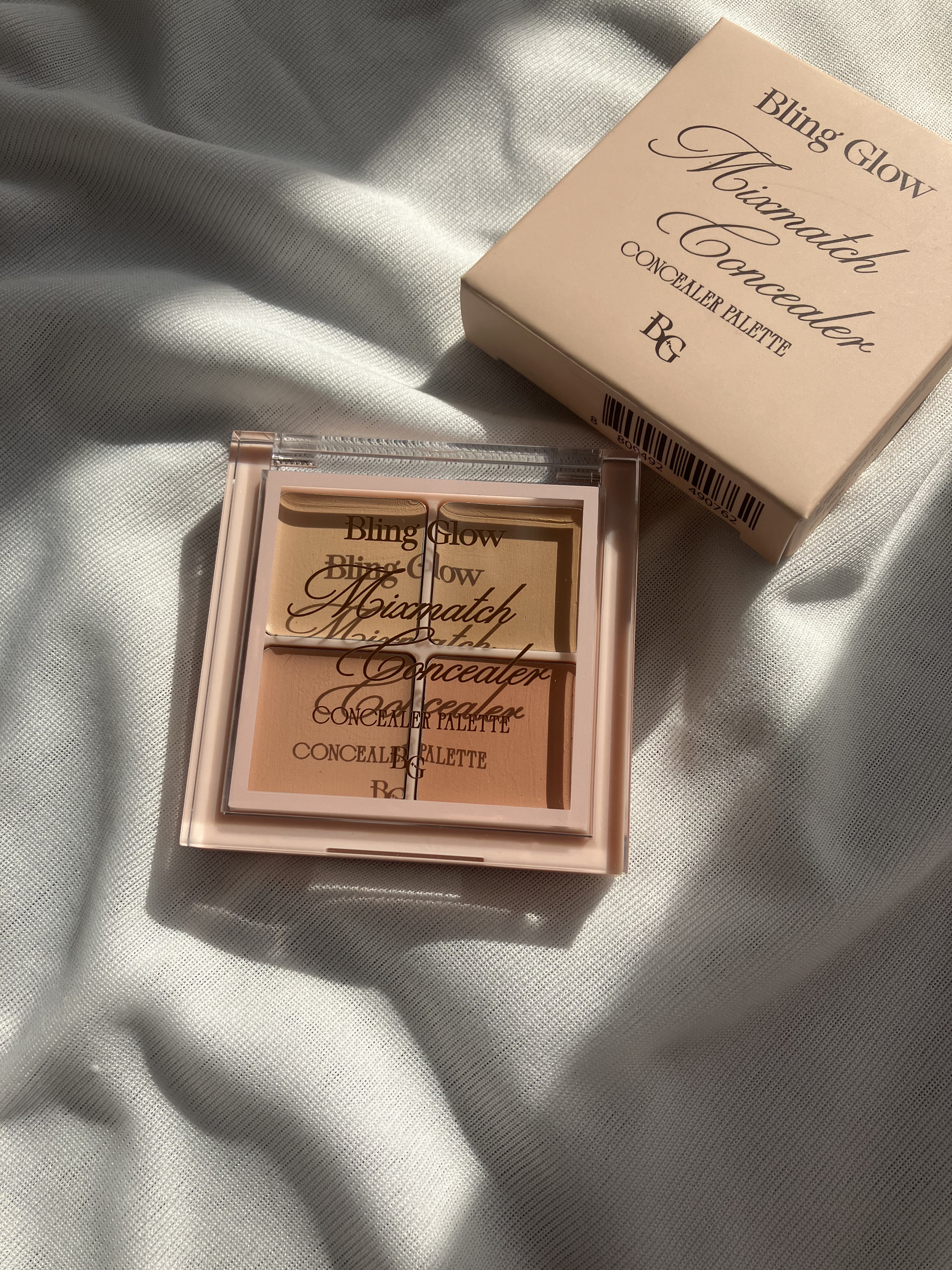 ミックスマッチコンシーラー/BLING GLOW/パレットコンシーラーを使ったクチコミ（1枚目）