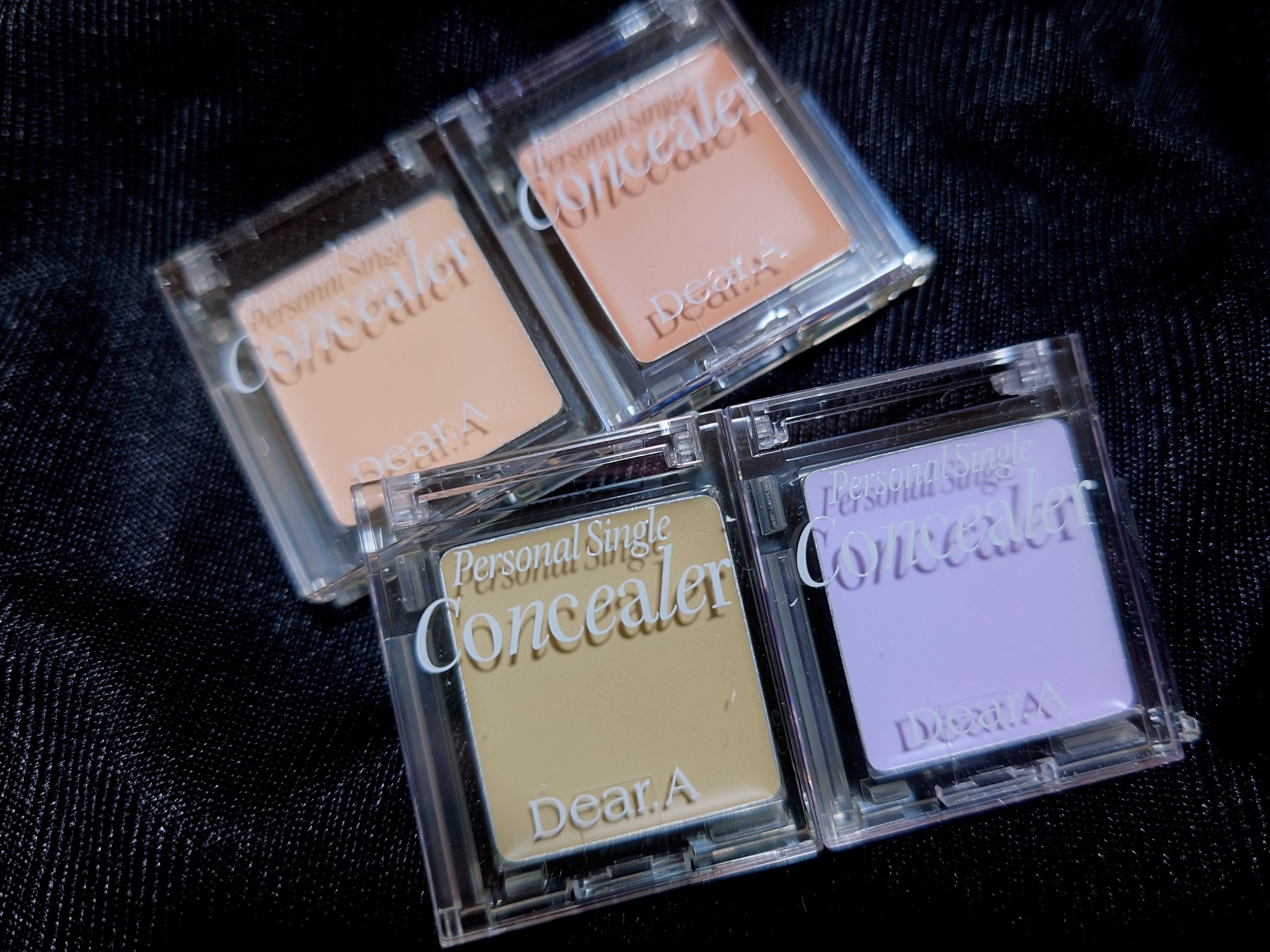 パーソナルシングルコンシーラー 01 ポーセリン/Dear.A/パレットコンシーラーを使ったクチコミ（1枚目）
