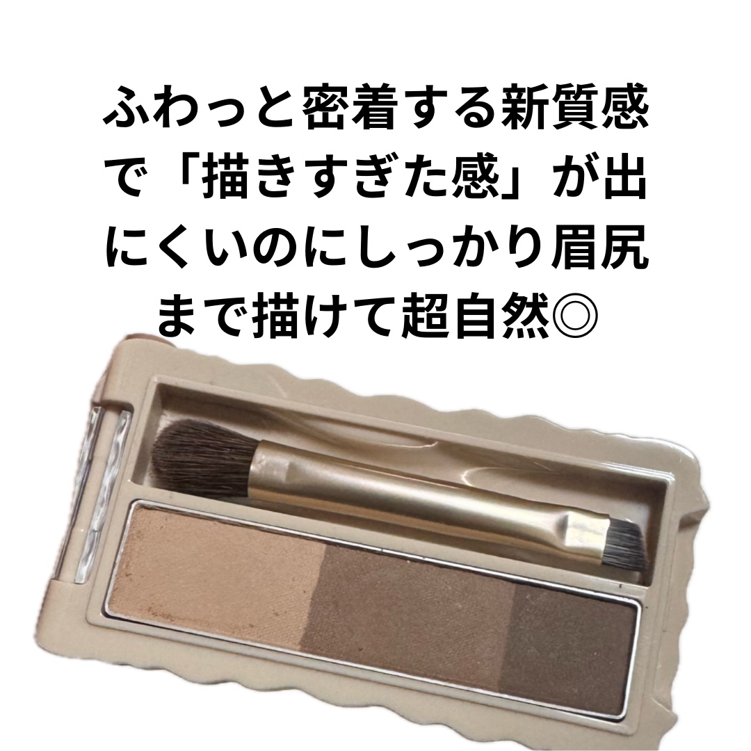 フィットスタイラーアイブロウ/キャンメイク/パウダーアイブロウを使ったクチコミ（2枚目）