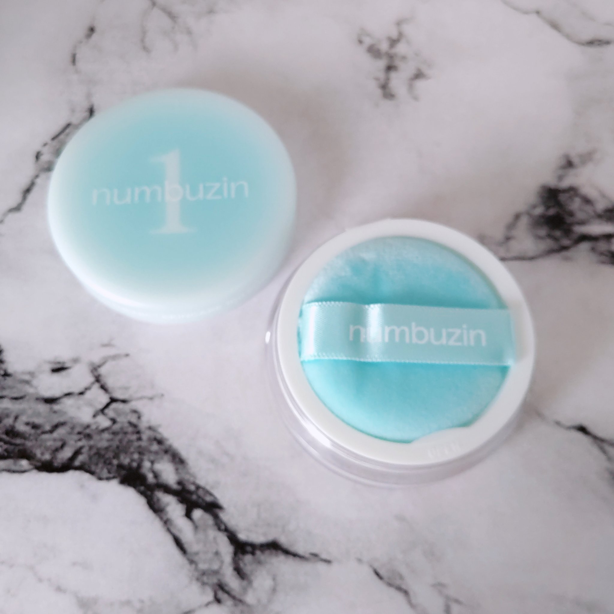 1番 パントテン酸スキンケア100フィルターパウダー/numbuzin/ルースパウダーを使ったクチコミ（3枚目）