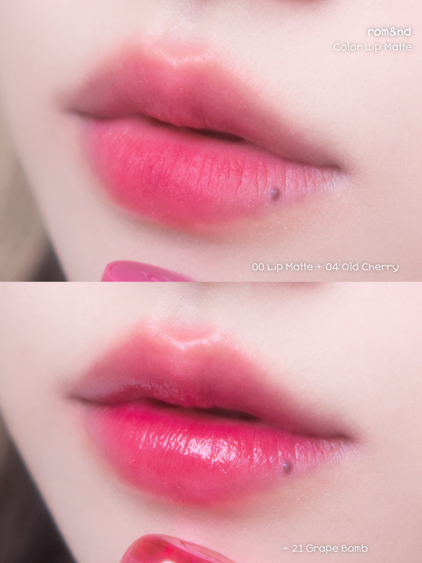 ザ ジューシーラスティングティント/rom&nd/リップティントを使ったクチコミ(4枚目)