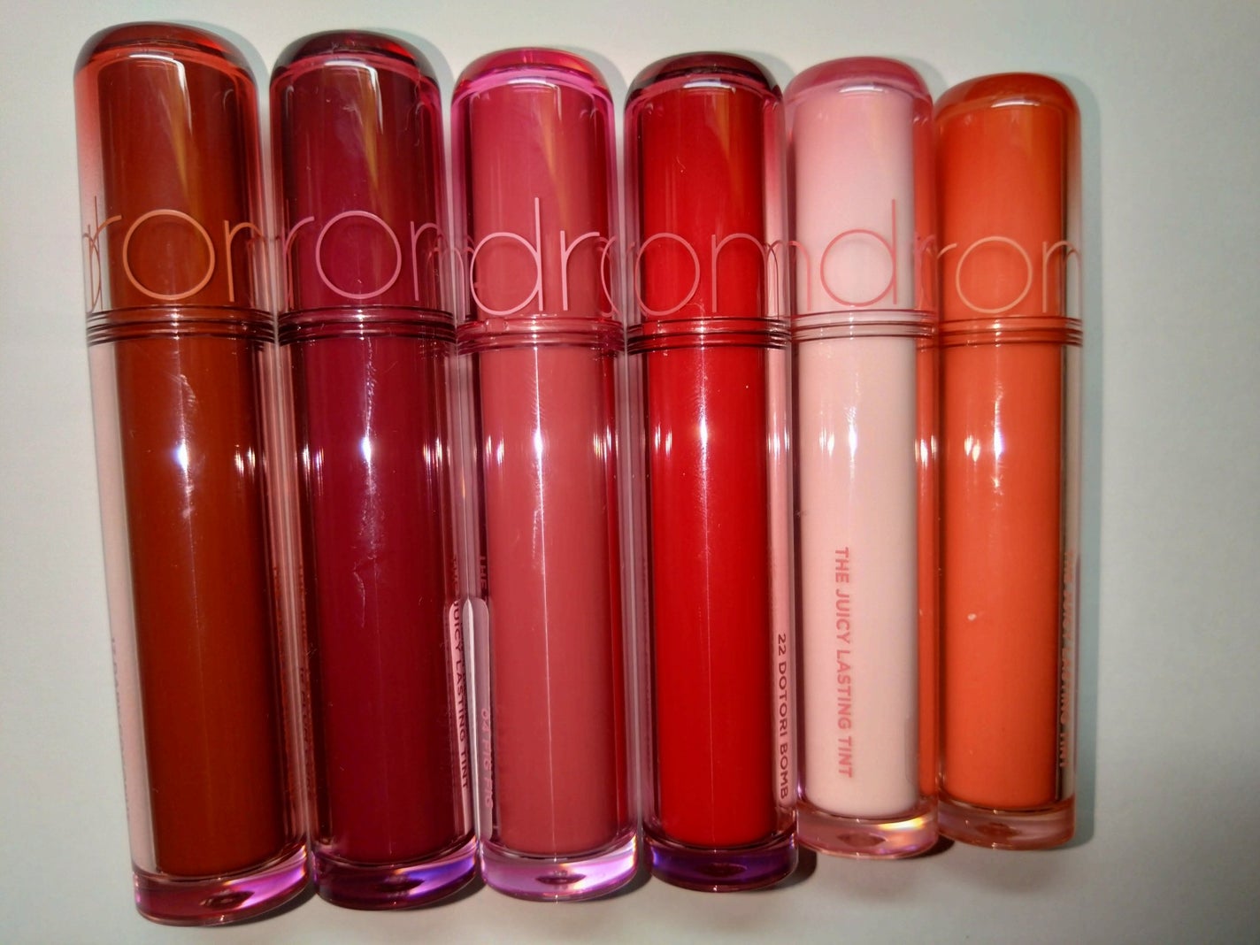 ザ ジューシーラスティングティント/rom&nd/リップティントを使ったクチコミ(1枚目)