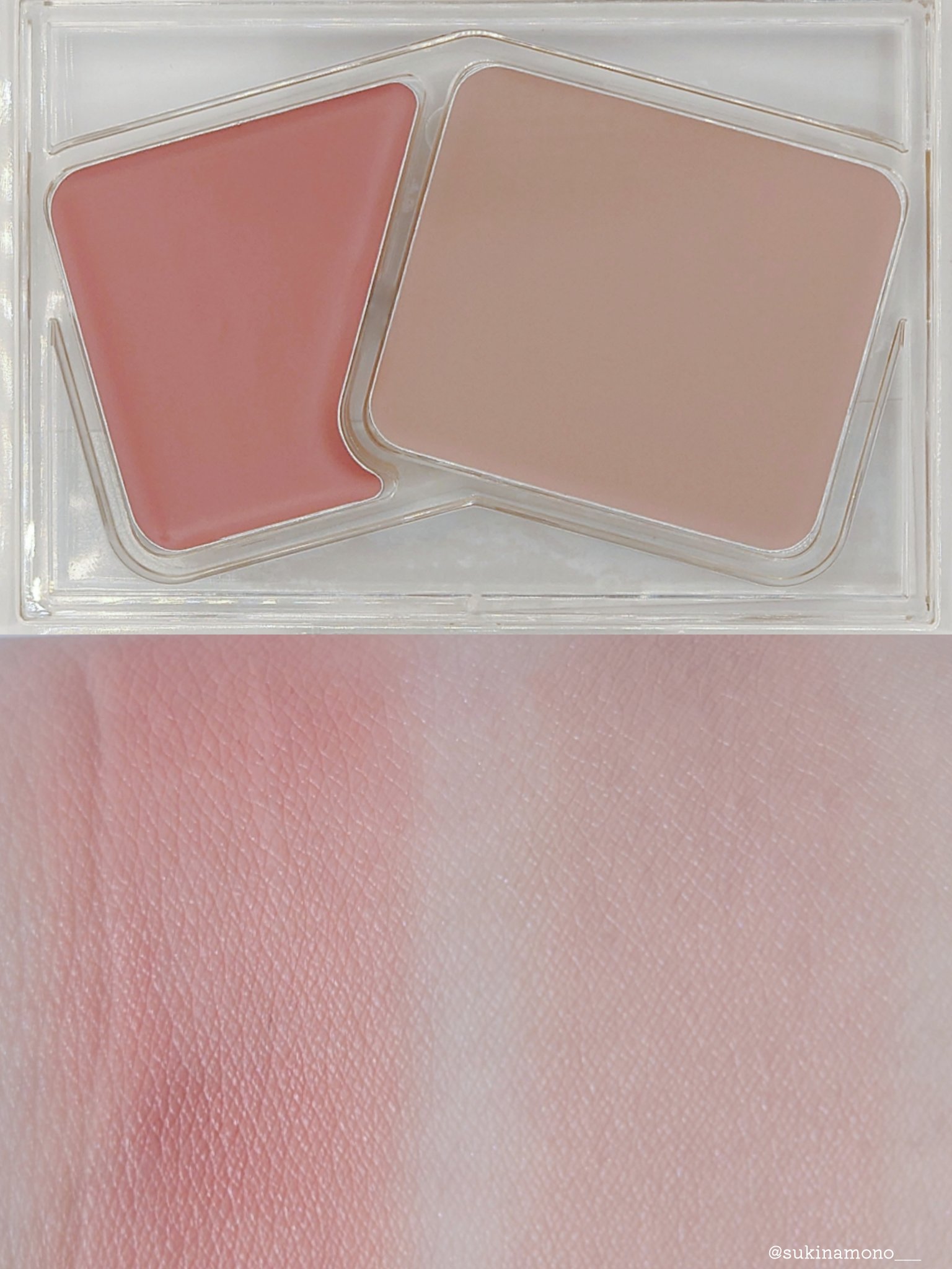 Soft Fitting Cream Blusher 05 フィグロール/フォレンコス/ジェル・クリームチークを使ったクチコミ（3枚目）