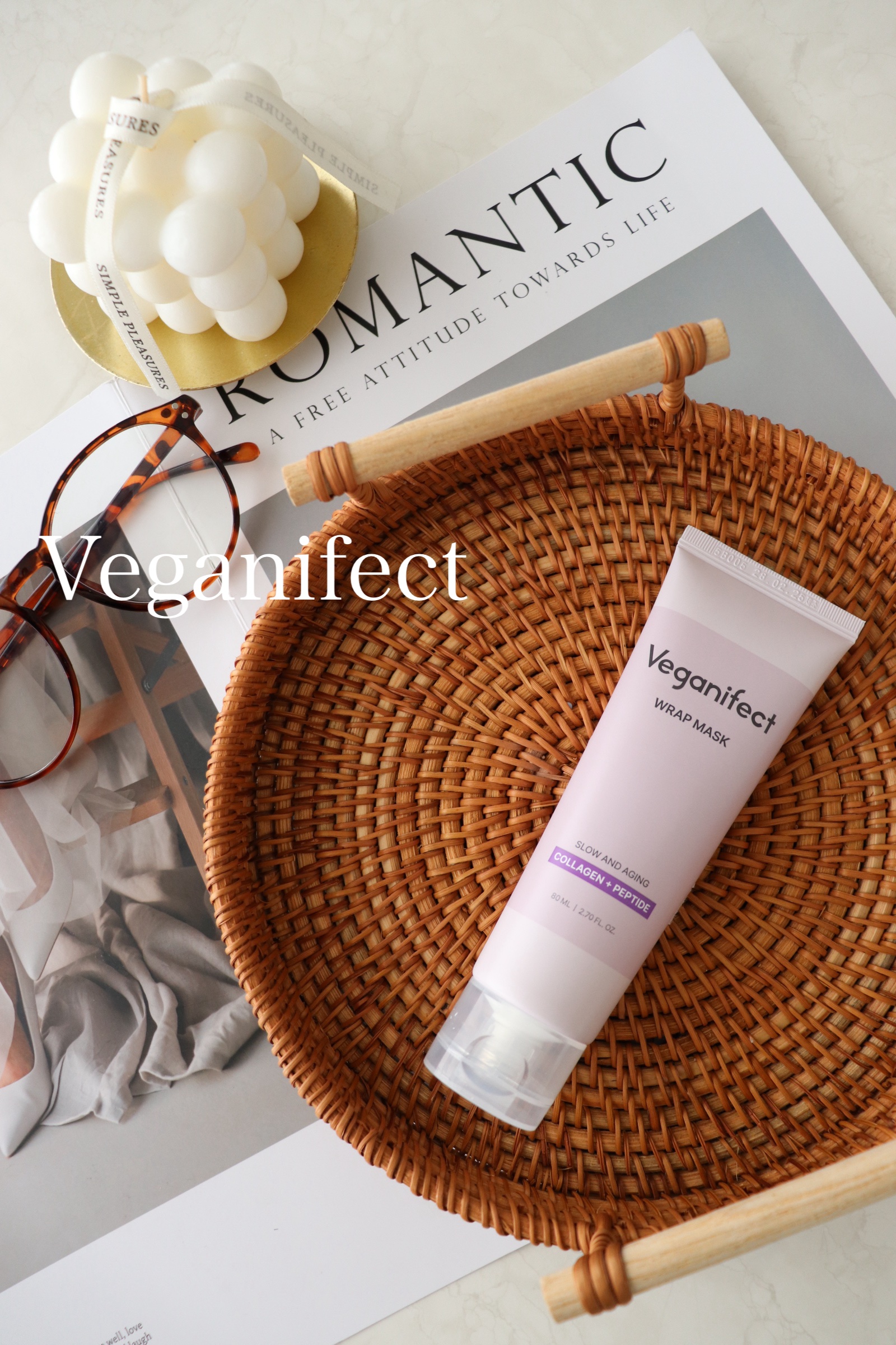 塗るマスクパック低分子コラーゲンマスク /Veganifect/洗い流すパック・マスクを使ったクチコミ（1枚目）