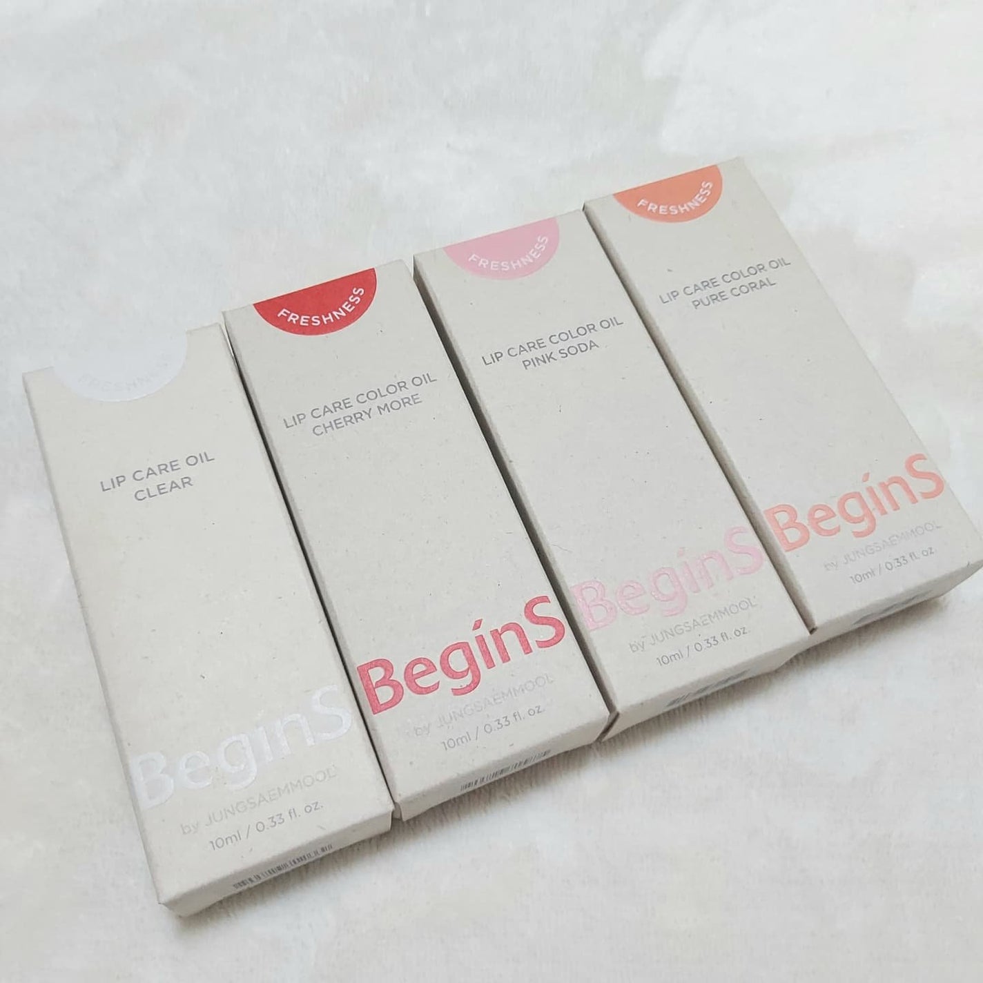 Lip Care Oil Clear/BeginS by JUNGSAEMMOOL/リップケアを使ったクチコミ(4枚目)