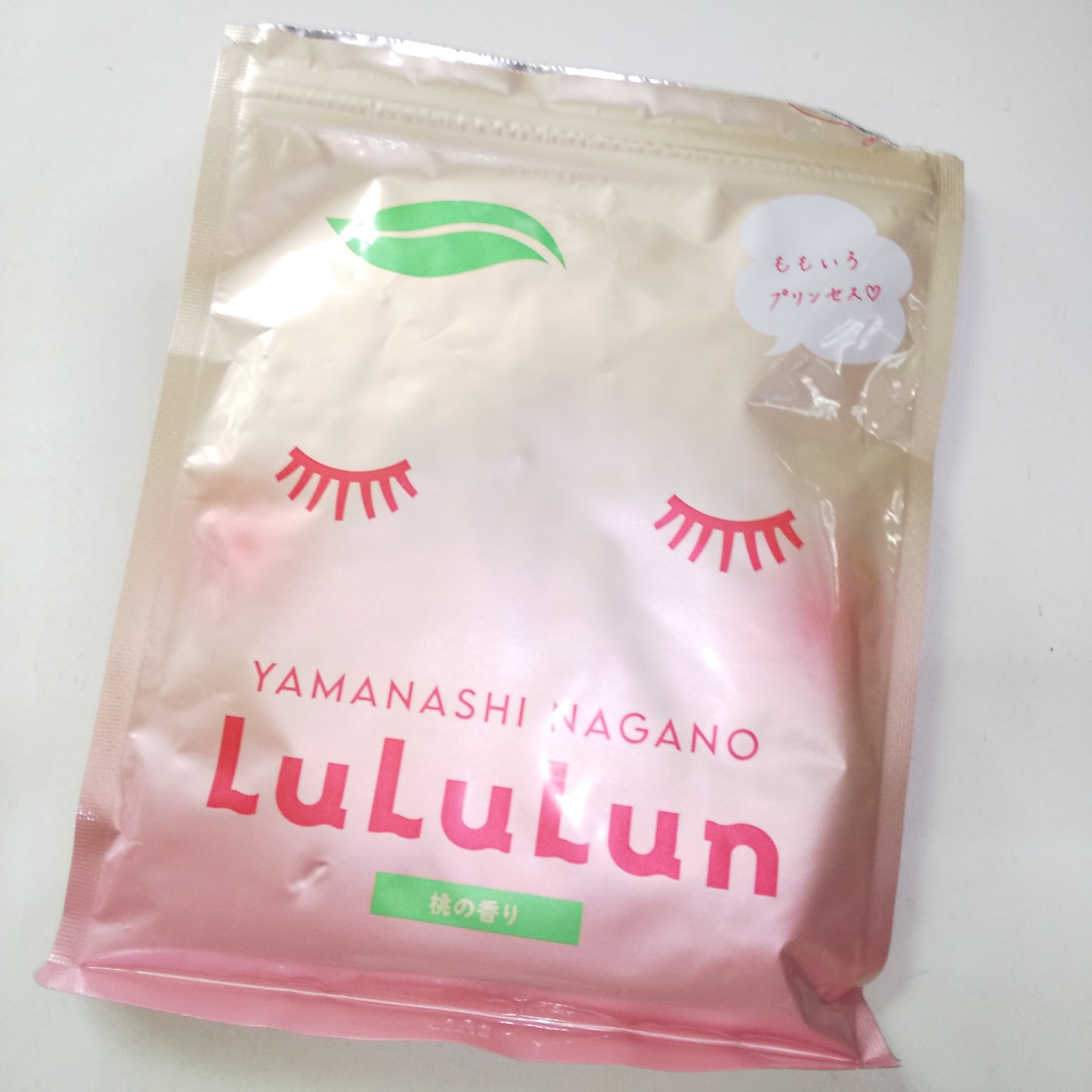 山梨・長野ルルルン（桃の香り）/ルルルン/シートマスク・パックを使ったクチコミ（3枚目）