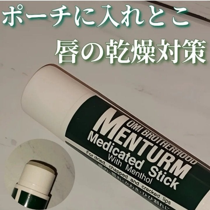 薬用スティックレギュラー/メンターム/リップクリームを使ったクチコミ(1枚目)
