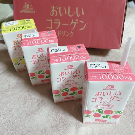 おいしいコラーゲンドリンク/森永製菓/美容ドリンクを使ったクチコミ(2枚目)