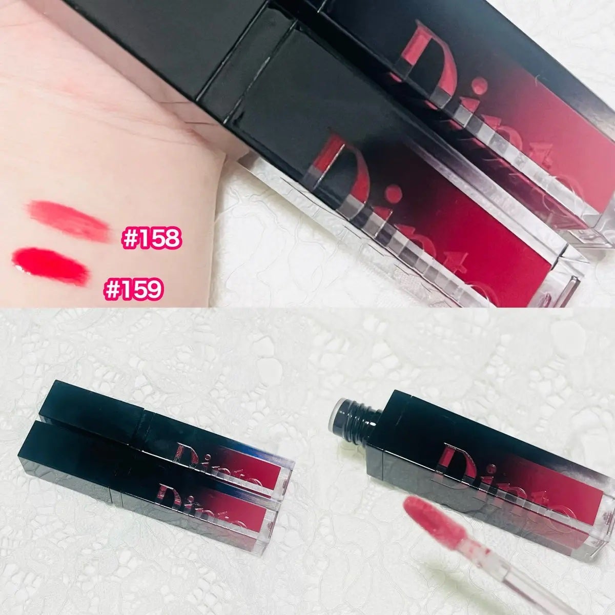 ディープキスド プランピング リップエナメル/Dinto/リップグロスを使ったクチコミ(2枚目)