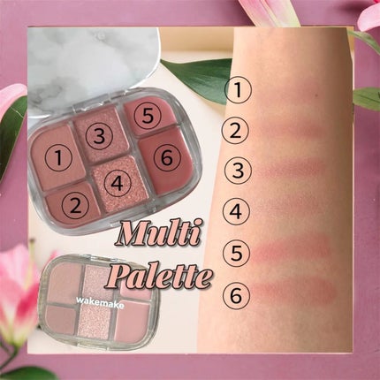 ソフトシアーマルチパレット/wakemake/アイシャドウパレットを使ったクチコミ(3枚目)