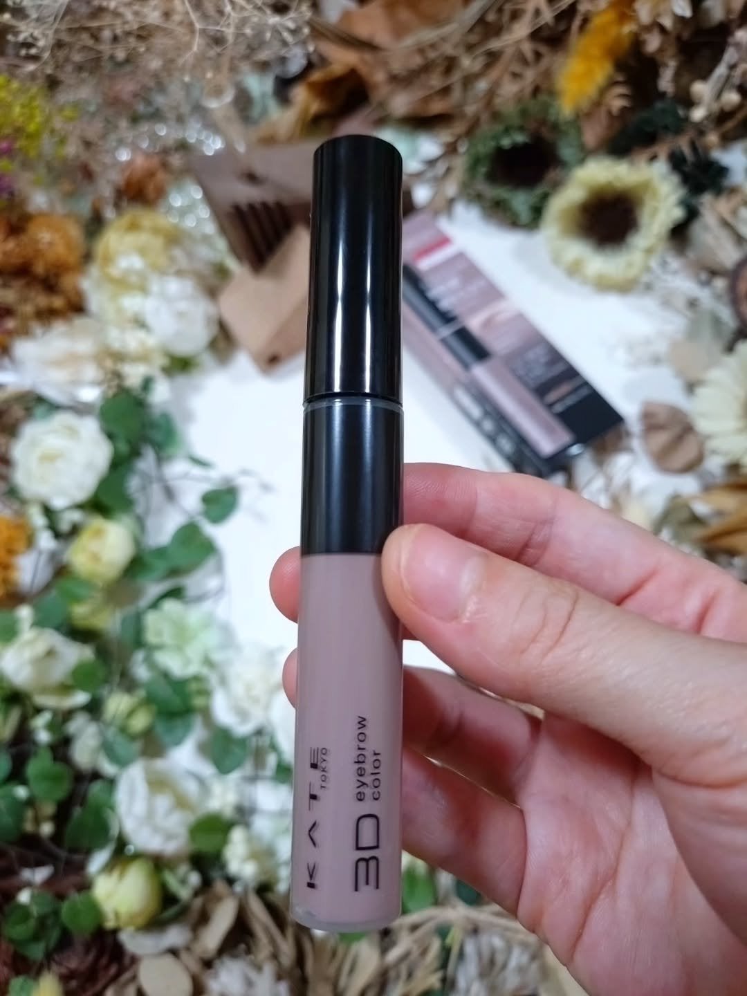 ケイト 3DアイブロウカラーZ/KATE/眉マスカラを使ったクチコミ(2枚目)