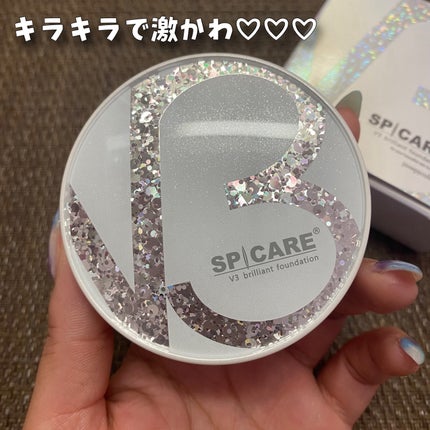 V3 ブリリアント ファンデーション/SPICARE/クッションファンデーションを使ったクチコミ(2枚目)