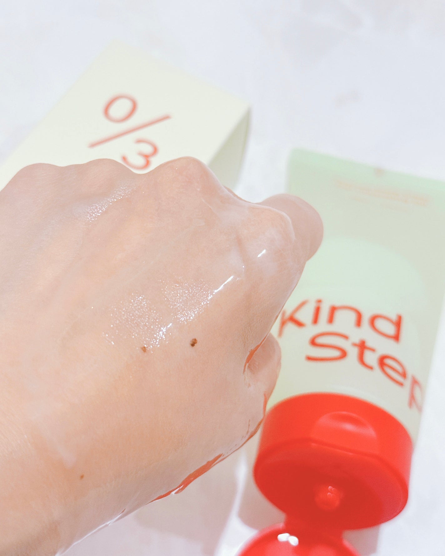 ティーツリージェルクレンジングオイル/KindStep/クレンジングジェルを使ったクチコミ(4枚目)