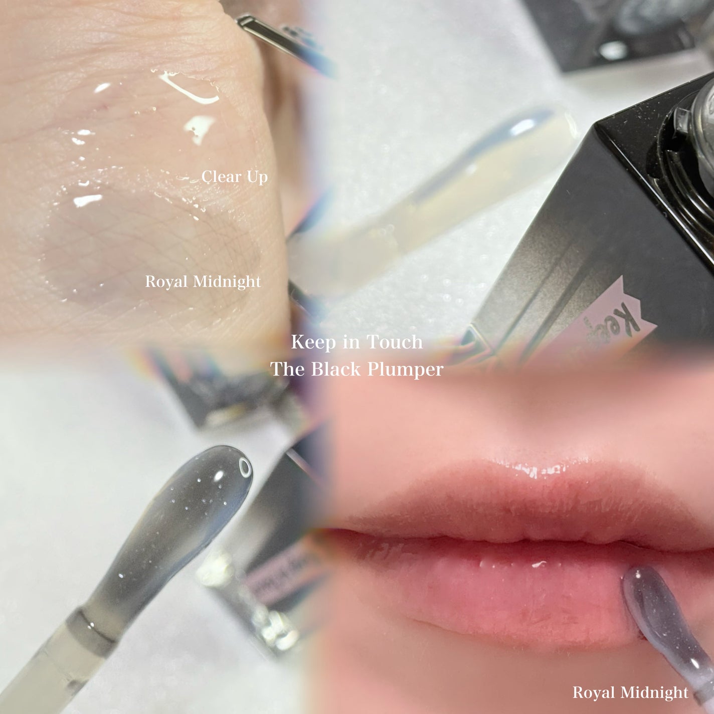 The Black Lip Plumper Tint/Keep in Touch/リップグロスを使ったクチコミ(3枚目)