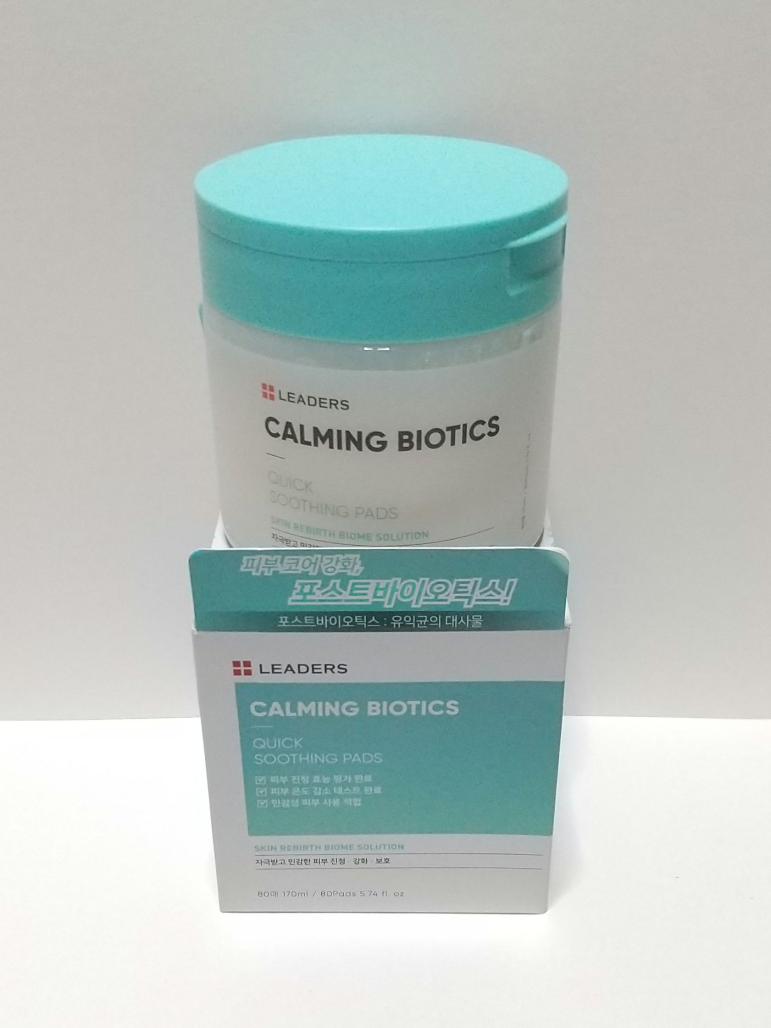 リーダースカーミングバイオティクスクイックスージングトナーパッド/LEADERS/トナーパッドを使ったクチコミ（1枚目）