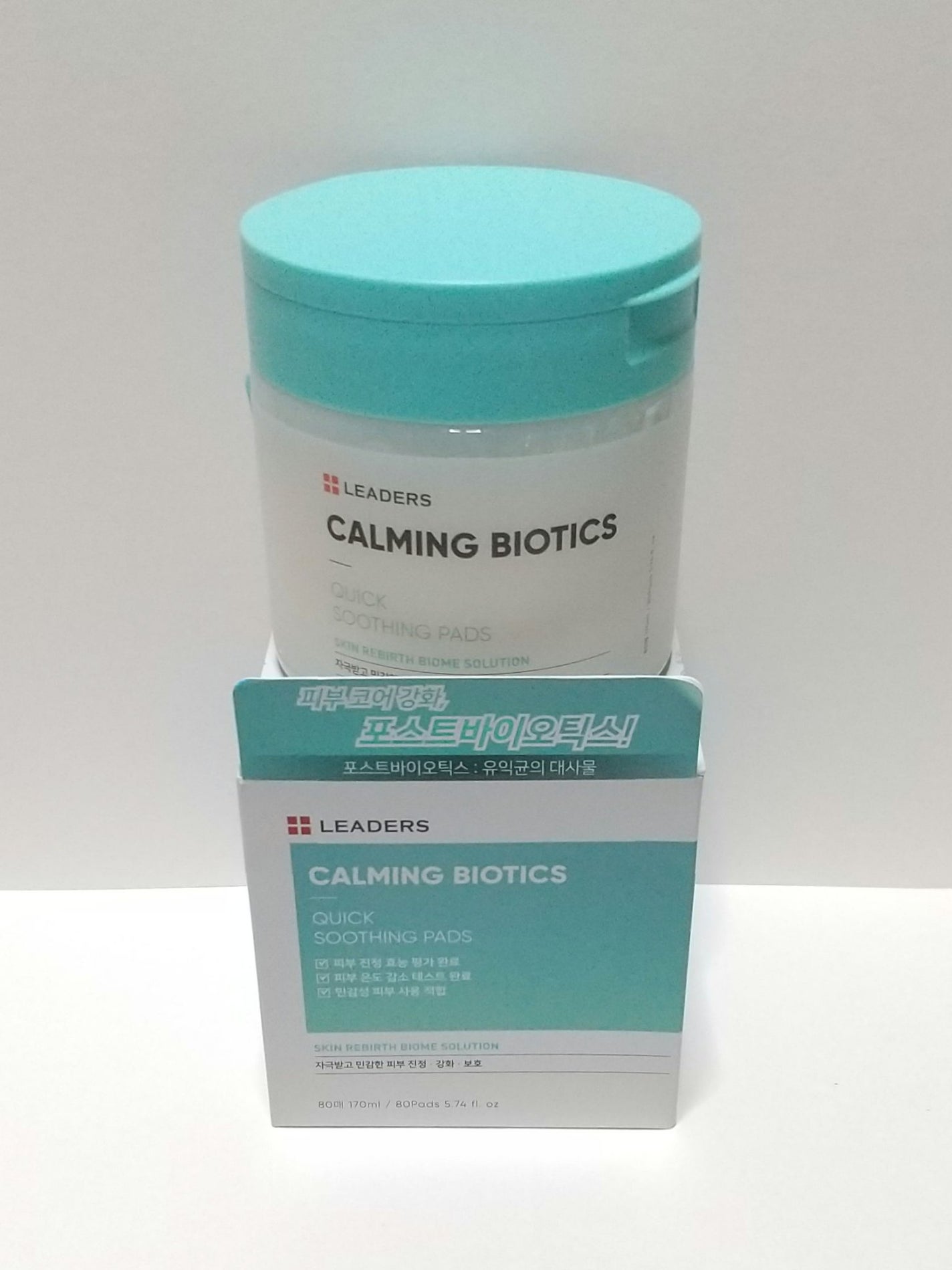 リーダースカーミングバイオティクスクイックスージングトナーパッド/LEADERS/トナーパッドを使ったクチコミ(1枚目)