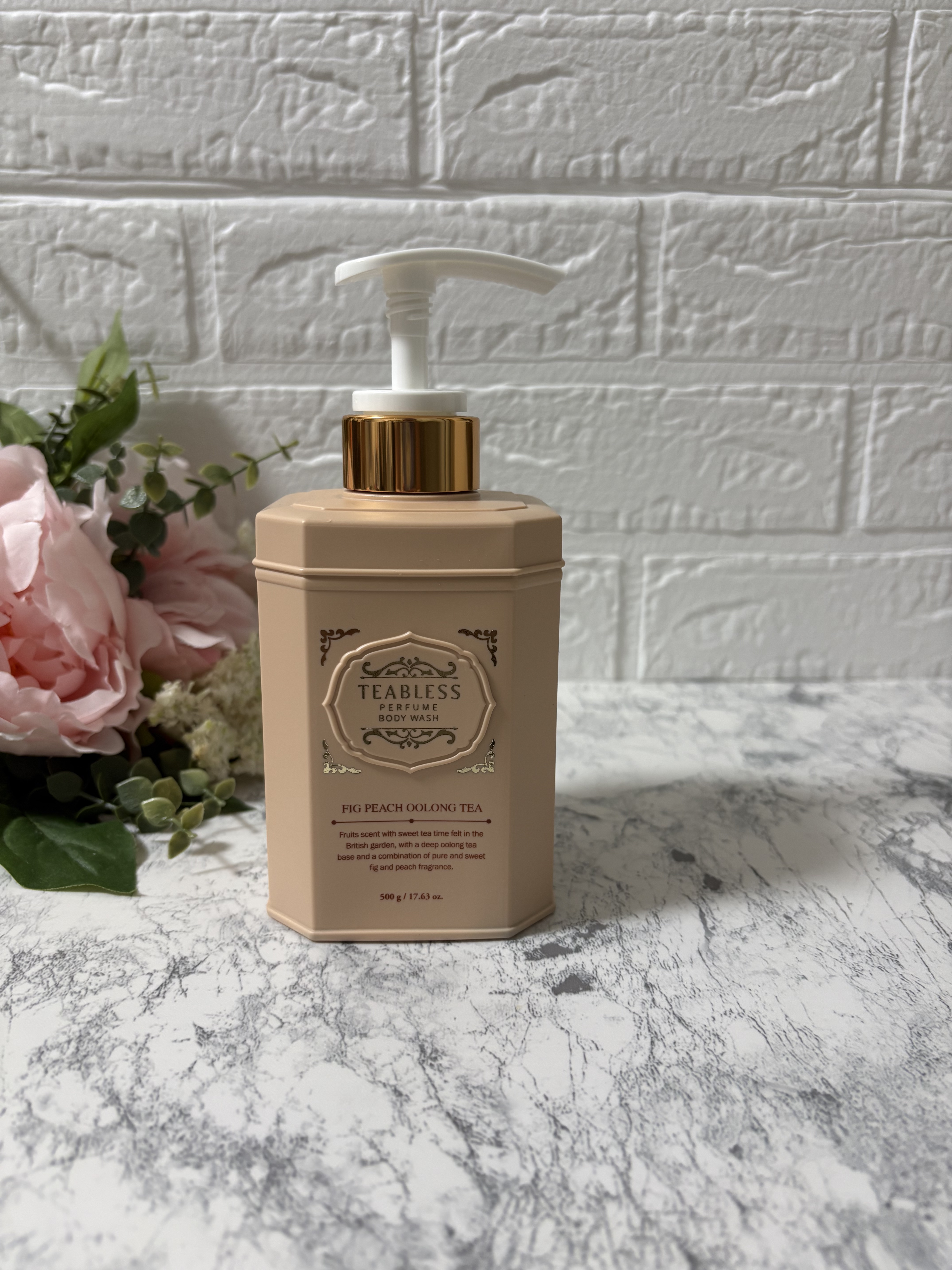 フローラル メドウ スイートティー  パフュームボディソープ/TEABLESS/ボディソープを使ったクチコミ（2枚目）