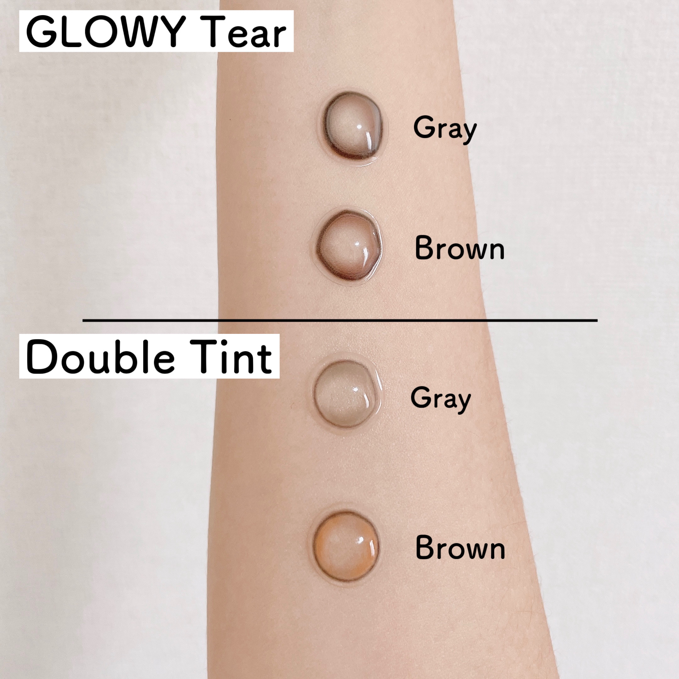 Double Tint 1day/OLENS/カラーコンタクトレンズを使ったクチコミ（2枚目）