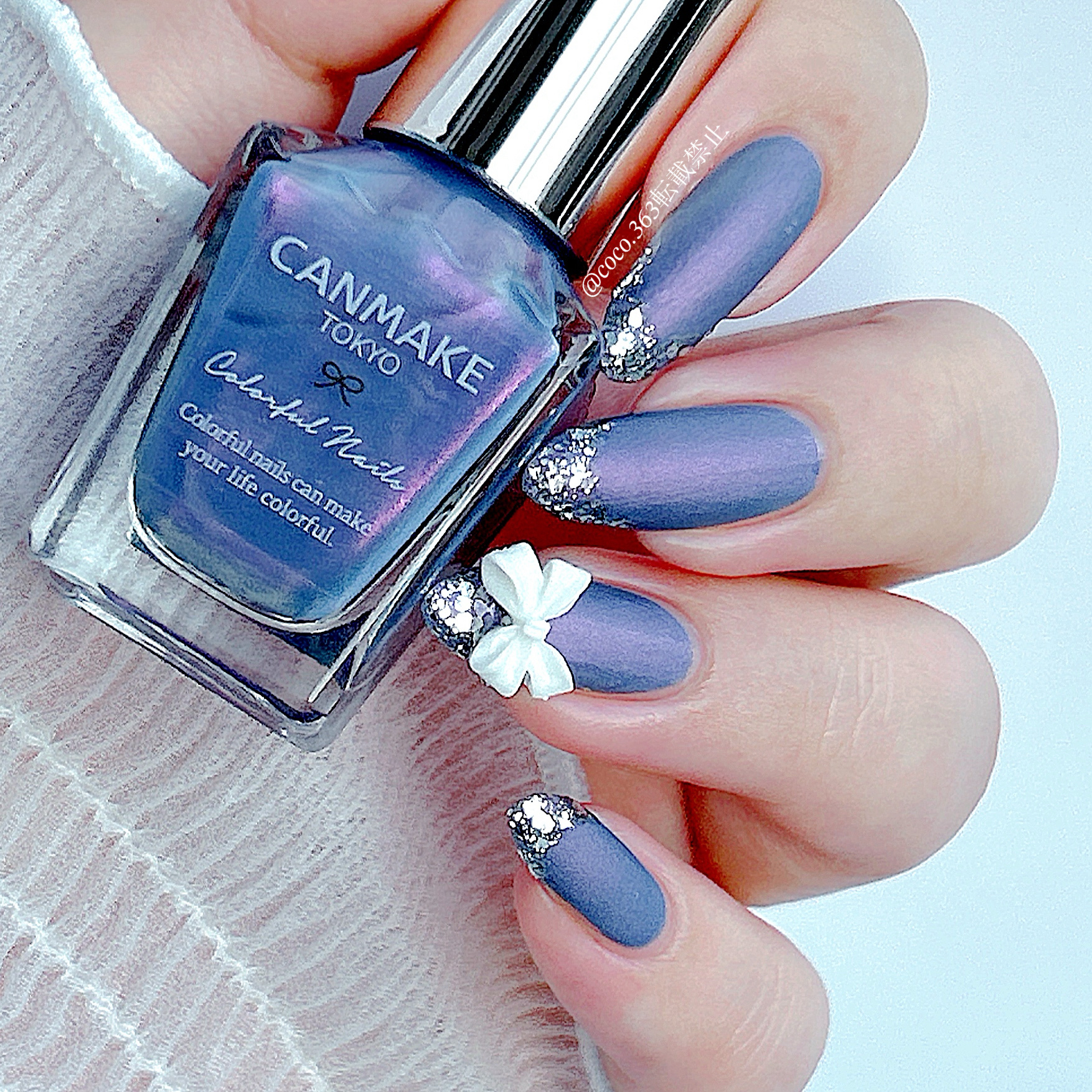 カラフルネイルズ/キャンメイク/マニキュアを使ったクチコミ（3枚目）
