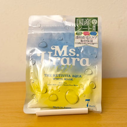 ザ レチビタ アクア ホワイト マスク/Ms.Urara/シートマスク・パックを使ったクチコミ(1枚目)