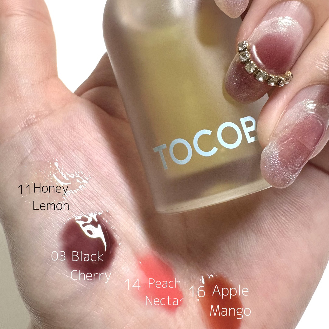 ジューシーベリープランピングリップオイル/TOCOBO/リップグロスを使ったクチコミ（2枚目）