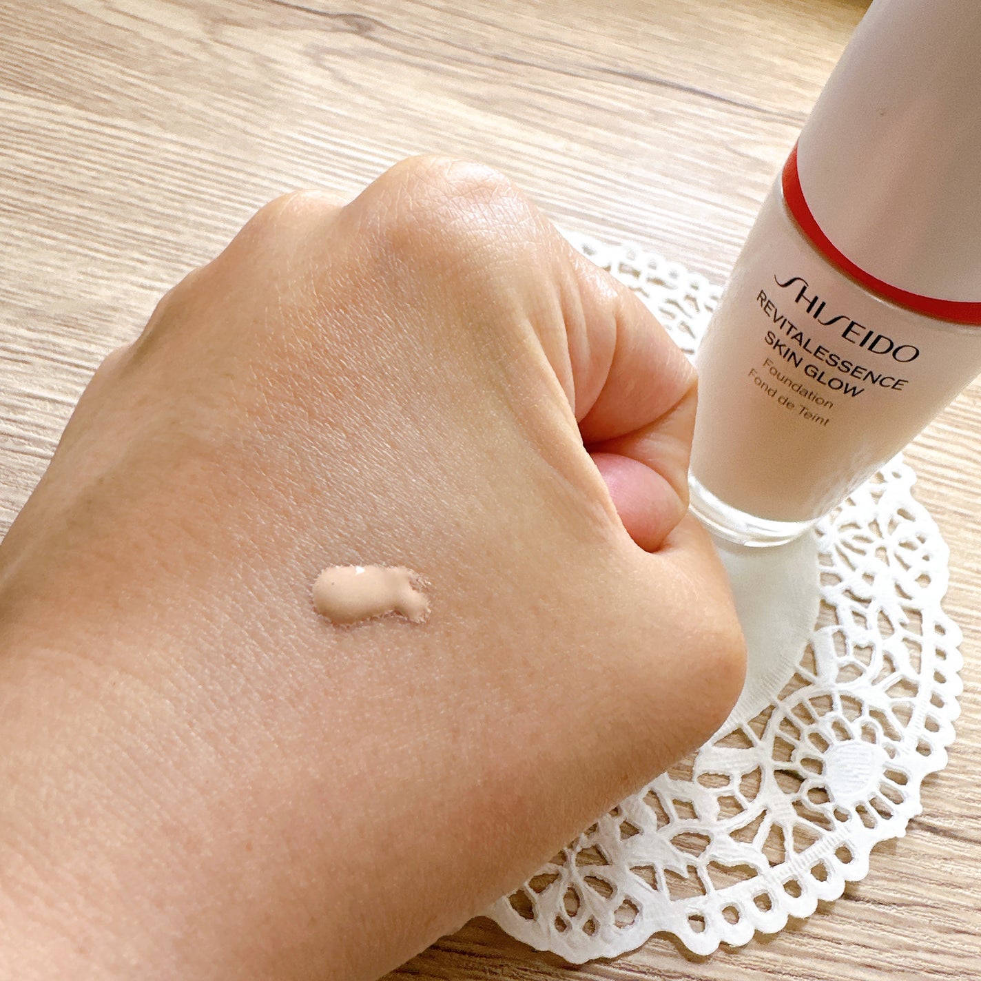 エッセンス スキングロウ ファンデーション/SHISEIDO/リキッドファンデーションを使ったクチコミ(5枚目)