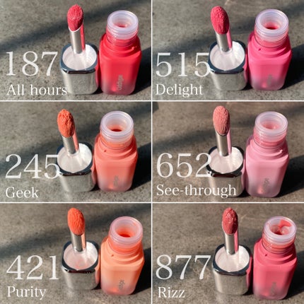 アンシーンバルーンティント/Oddtype/リップティントを使ったクチコミ(4枚目)