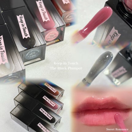 The Black Lip Plumper Tint/Keep in Touch/リップグロスを使ったクチコミ(1枚目)