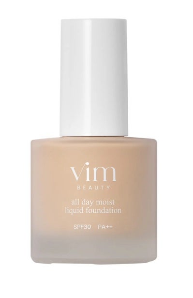 vim BEAUTY オールデイモイストリキッドファンデーションのクチコミ「このリキッドめっちゃいい!カバー力はあるのに厚さがないし、崩れてもめっちゃ綺麗に崩れる!これは.....」(1枚目)