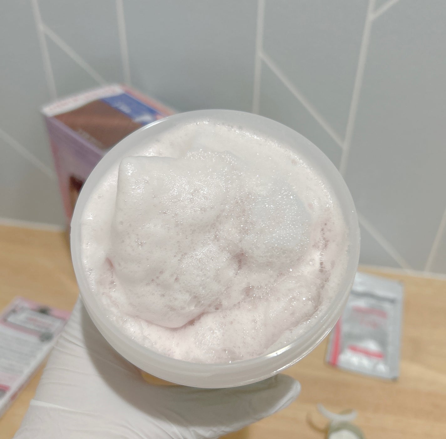 ホイップヘアカラー/ビューティラボ/ヘアカラーを使ったクチコミ(4枚目)