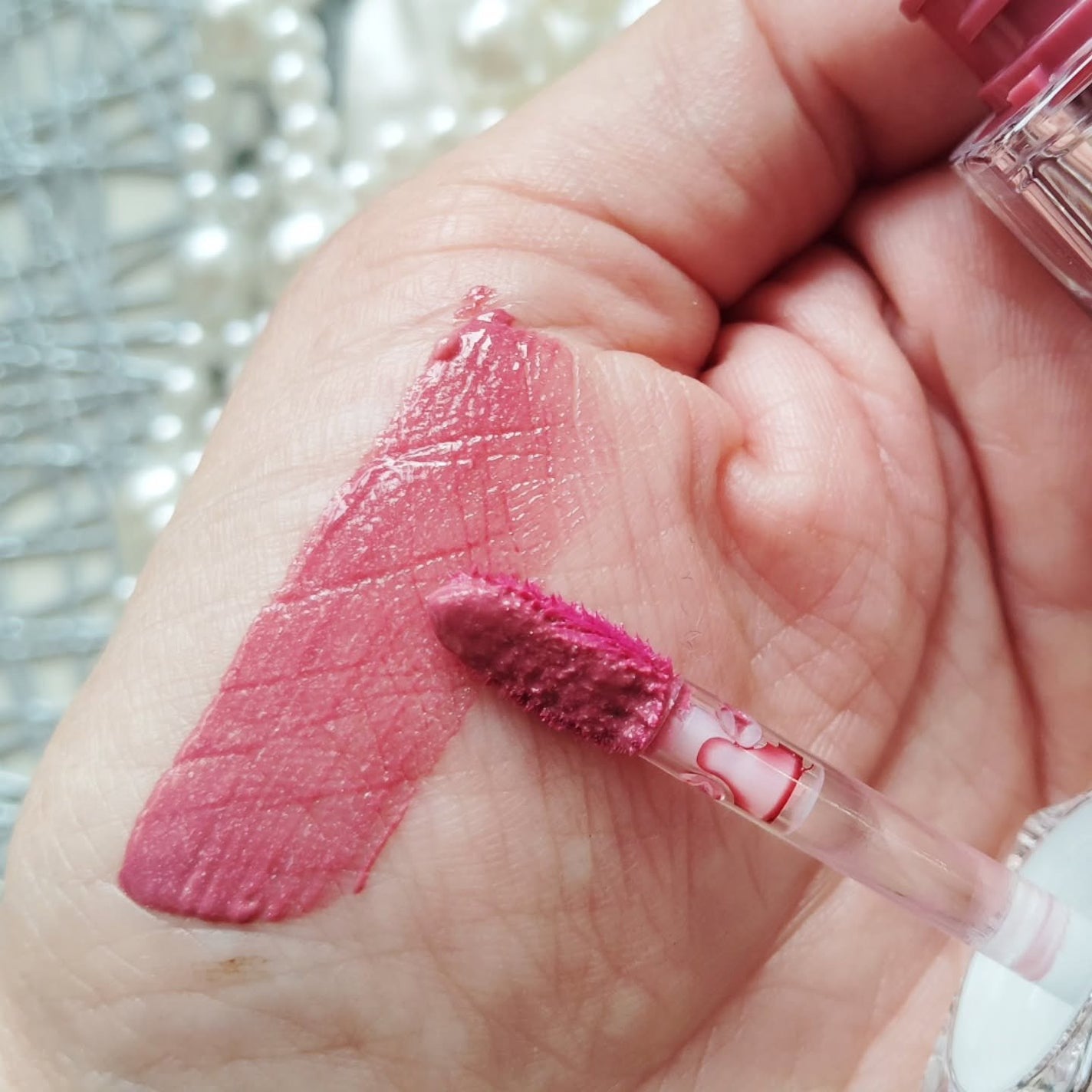 ウォーターリズムグロウティント/TIRTIR(ティルティル)/リップティントを使ったクチコミ(2枚目)