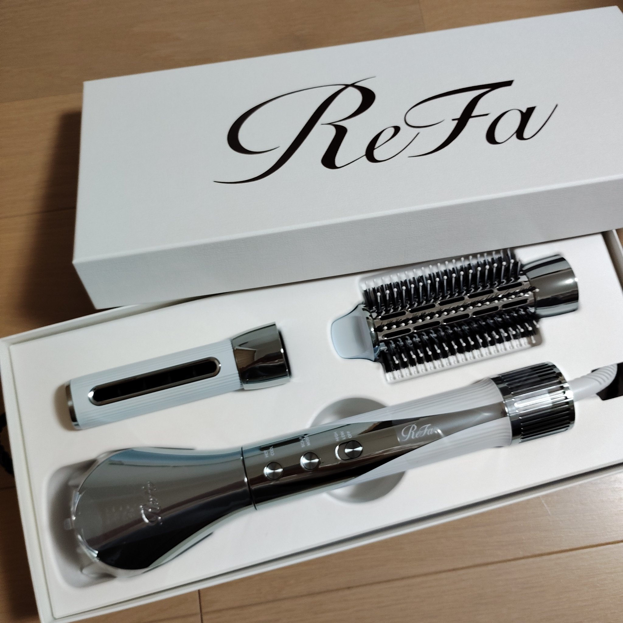 リファビューテックリセッター/ReFa/カールドライヤーを使ったクチコミ（1枚目）