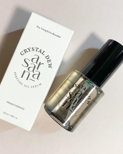 クリスタル デュ パフューム オイル セラム HINOKI ESSENCE(ヒノキエッセンス)/SARANARA/ヘアオイルを使ったクチコミ(5枚目)