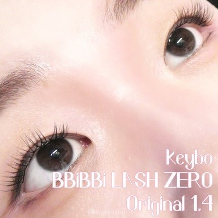 BBiBBi LASH ZERO/keybo/つけまつげを使ったクチコミ(3枚目)